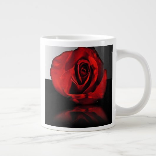 Red Rose Reflection Jumbo Mug ジャンボコーヒーマグカップ (右)