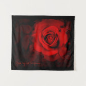 Red Rose [Tapestry] タペストリー (正面(横))