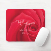 Red Rose Therapy Opaque Personalized マウスパッド (マウス)