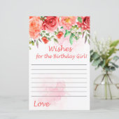 Red Rose Wishes for the birthday girl (スタンド正面)