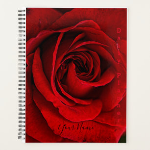Red Rose with Photos – デイリープランナー- HAMbWG プランナー手帳