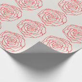 Red Rose Wrapping Paper  ラッピングペーパー (角)