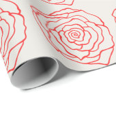 Red Rose Wrapping Paper  ラッピングペーパー (ロールコーナー)