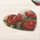 Red Roses  ペーパーコースター (アングル)