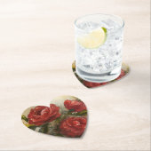 Red Roses  ペーパーコースター (インサイチュ)