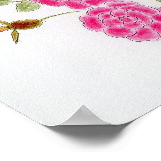 Red Roses ポスター (角)