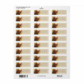 Red Roses ラベル (フルシート)