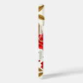 Red Roses and Gold Leaves Case-Mate iPhoneケース (裏面 / 右)