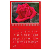 Red Roses Calendar (Type-A) カレンダー (2月 2027)
