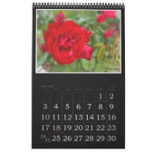 Red Roses Calendar (Type-B) カレンダー (1月 2027)