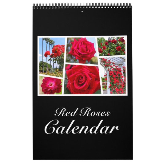 Red Roses Calendar (Type-B) カレンダー (カバー)