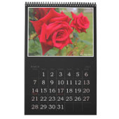 Red Roses Calendar (Type-B) カレンダー (3月 2027)