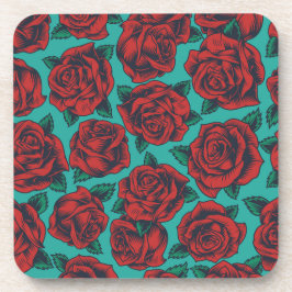 Red Roses Coasters （セット6） コースター
