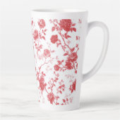Red Roses Floral カフェラテマグ (右)