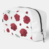 Red Roses Floral Print Cut Sew Bag ドップキット (右コーナー)