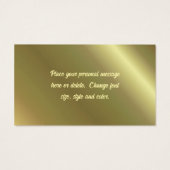 Red Roses Heart Personalized Gift Card Tag (裏面)