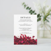 Red Roses Heirloom Details エンクロージャーカード (スタンド正面)