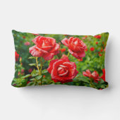 Red Roses Lumbar Pillow ランバークッション (裏面)