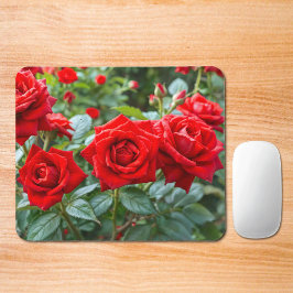 Red Roses Mouse Pad マウスパッド