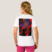 Red roses of our vibrant continent tシャツ (裏面フル)