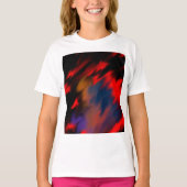 Red roses of our vibrant continent tシャツ (正面)