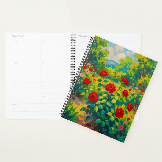 Red Roses Planner プランナー手帳 (ディスプレー)