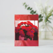 Red Roses Valentine IIポストカード – カスタマイズ可能 シーズンポストカード (スタンド正面)