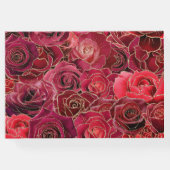 Red Roses, White, Quinceaenera Libro de Firas ゲストブック (裏面)