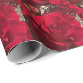 Red Roses wrapping paper ラッピングペーパー (ロールコーナー)