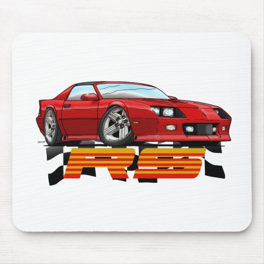 Red_RS_3G マウスパッド (正面)