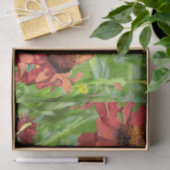 RED RUDBECKIA FLOWERS 薄葉紙 (ギフト)