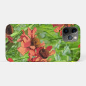 RED RUDBECKIA FLOWERS Case-Mate iPhoneケース (裏面(横))