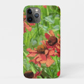 RED RUDBECKIA FLOWERS Case-Mate iPhoneケース (裏)