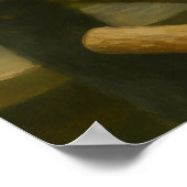 Red Ruffed Lemurs in Woodland Light ポスター (角)