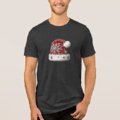Red Santa Hat Men's Tシャツ (正面)