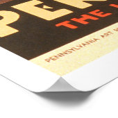 Red Schoolhouse Amish 1938 WPA ポスター (角)