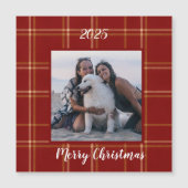 Red Scottish Heritage Customizable Christmas (正面)