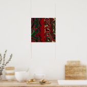 Red Scramble ポスター (キッチン)