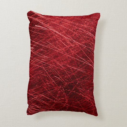 Red scratch abstract backgroundabstract, aged, alu アクセントクッション (裏面(縦))
