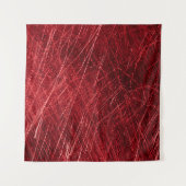 Red scratch abstract backgroundabstract, aged, alu タペストリー (正面)