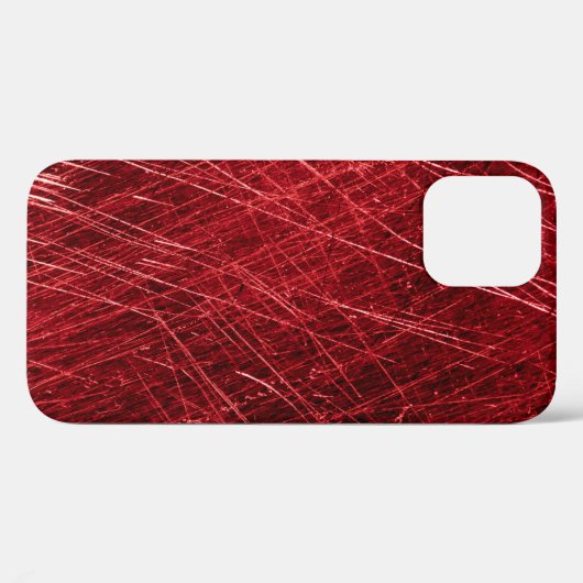 Red scratch abstract backgroundabstract, aged, alu Case-Mate iPhoneケース (裏面 (横))