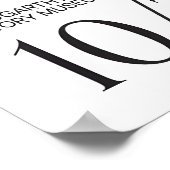 Red Scribble Tachisme Art Exhibition Poster ポスター (角)