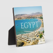 Red sea in the Sharm el Sheikh (Egypt) フォトプラーク (正面)