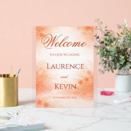 Red Seigaiha – Japanese Wedding Collection アクリルサイン