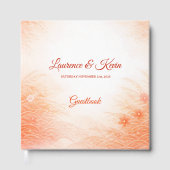 Red Seigaiha – Japanese Wedding Collection ゲストブック (正面)