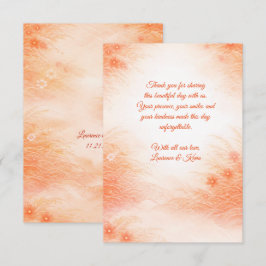 Red Seigaiha – Japanese Wedding Collection サンキューカード