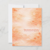 Red Seigaiha – Japanese Wedding Collection セーブザデート (裏面)