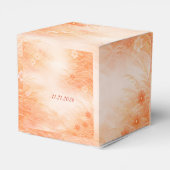 Red Seigaiha – Japanese Wedding Collection フェイバーボックス (裏面サイド)