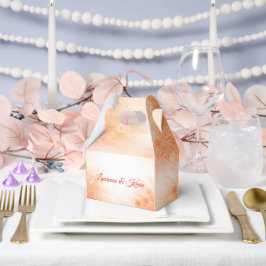 Red Seigaiha – Japanese Wedding Collection フェイバーボックス