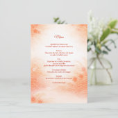 Red Seigaiha – Japanese Wedding Collection メニュー (スタンド正面)